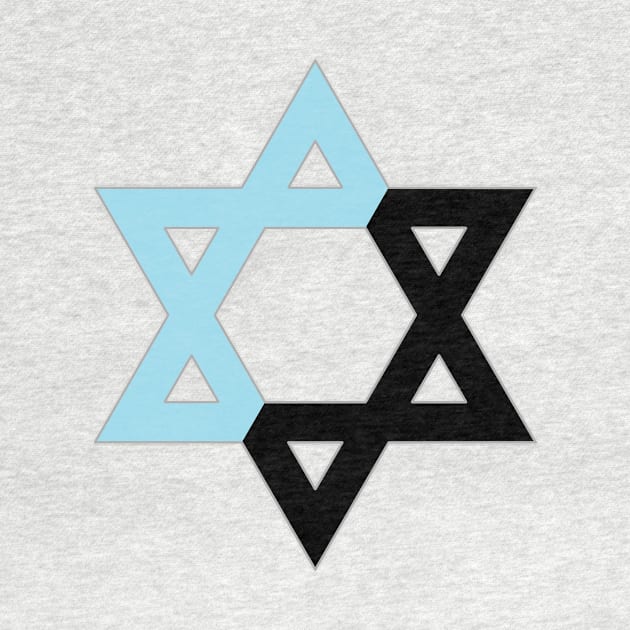 Individualist Anarchist Magen David by dikleyt